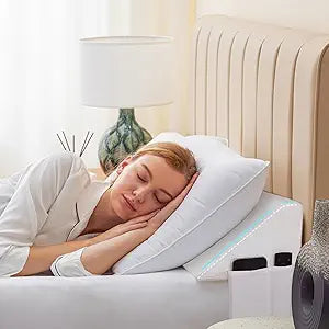 Bed Wedge Pillow for Headboard, Bed Gap Filler