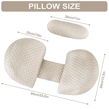 Maternity Pillow | Dual Pregnancy Wedge Pillows