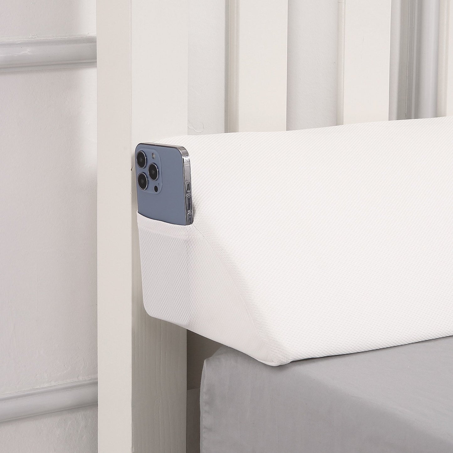 Bed Wedge Pillow for Headboard, Bed Gap Filler