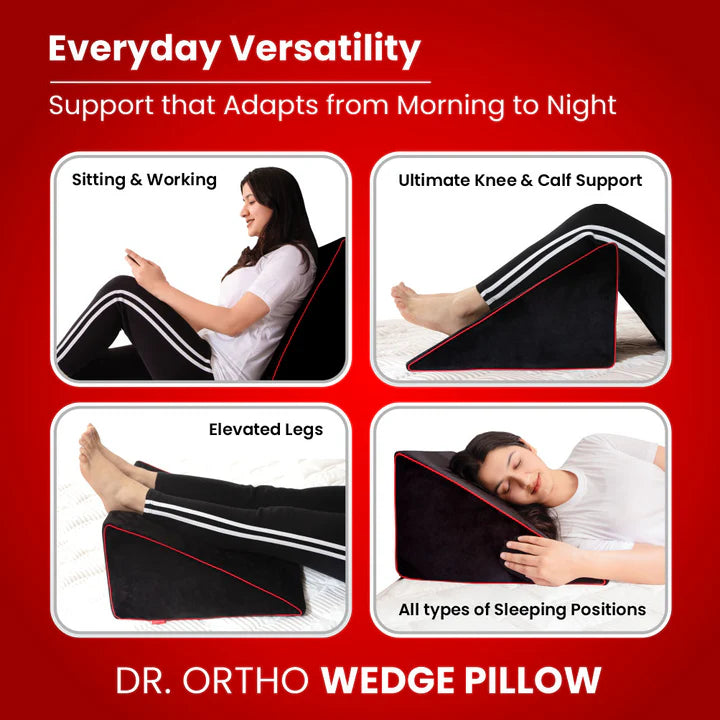 Dr. Ortho Wedge Cushion - Pillow Memory Foam